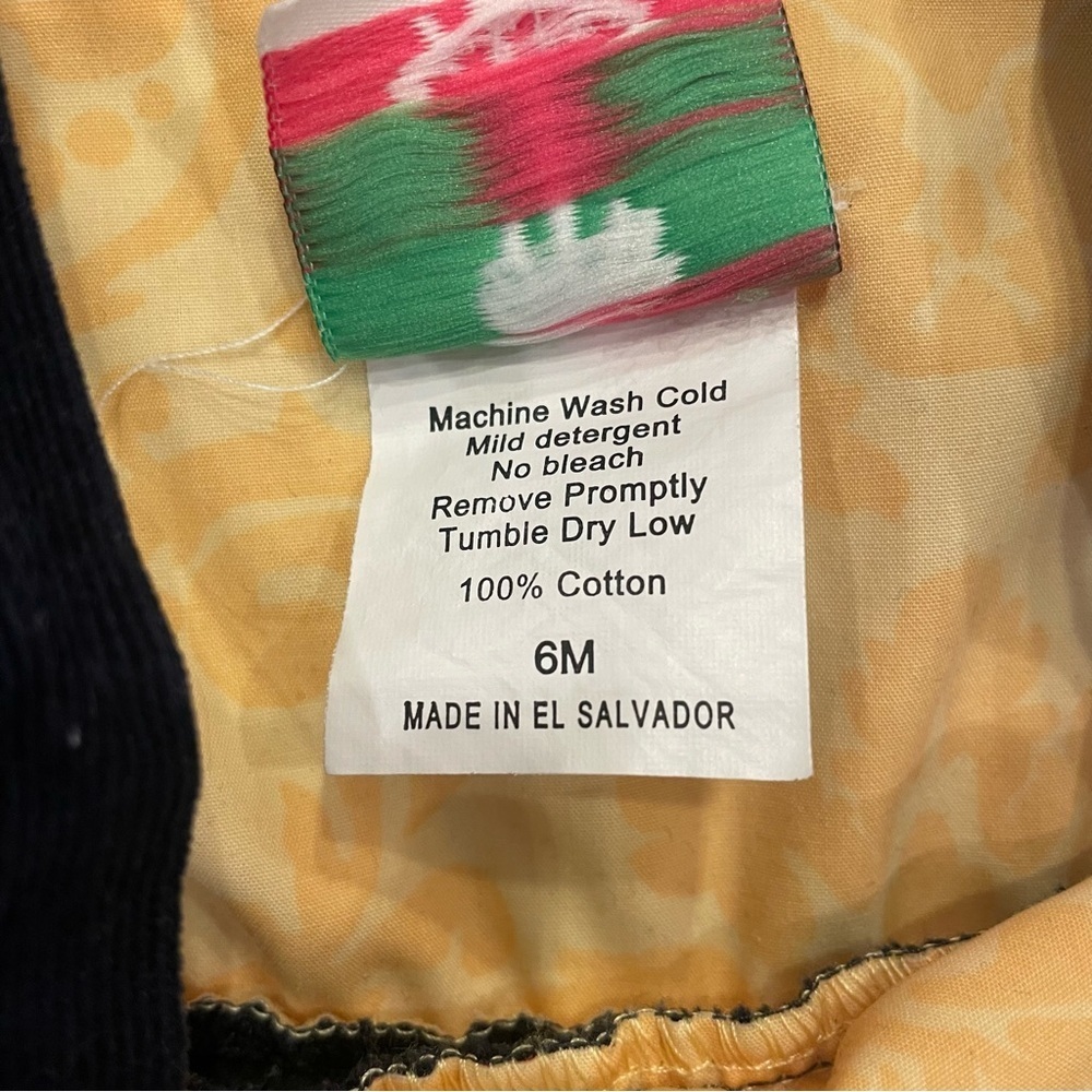 Shrimp & Grits Kids Corduroy Chicken Girls Jumper Size 6M - Picture 8 of 11